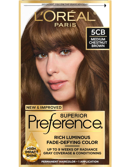 L'Oreal Hair Color (Medium Chestnut Brown)