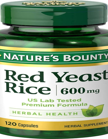 Nature's Bounty Red Yeast Rice (120 Count)
