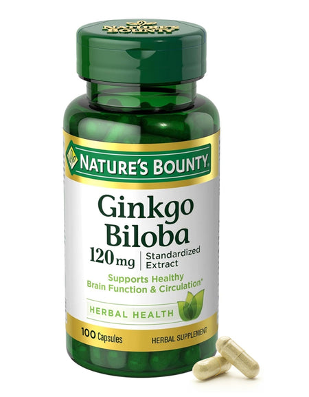 Nature's Bounty Ginkgo Biloba (100 Count)