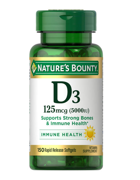 Nature's Bounty Vitamin D3 (150 Count)