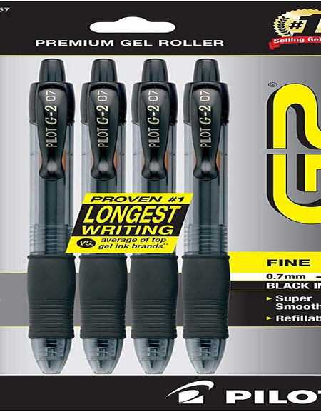 Pilot Gel Pens (4 Pack)