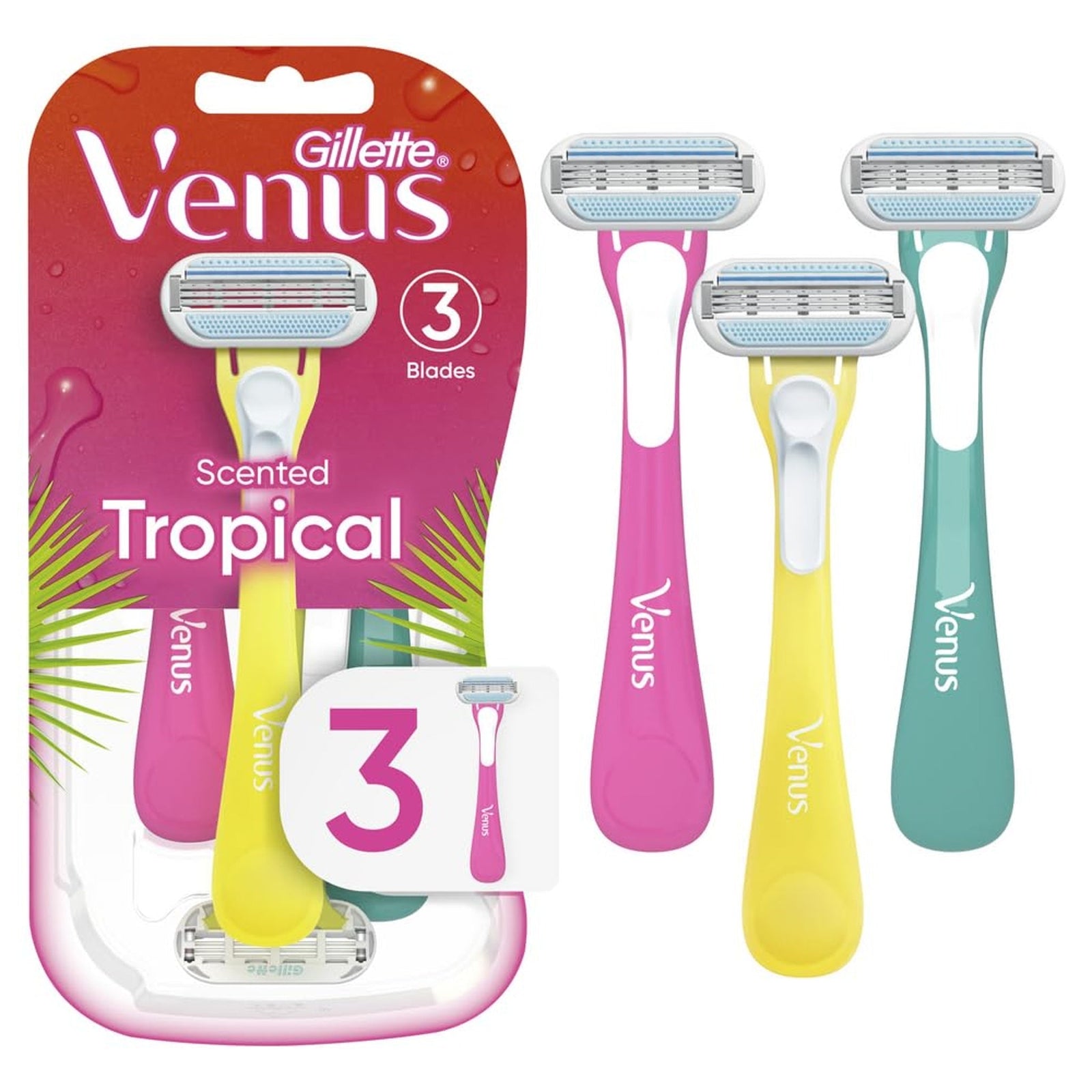 Gillette Venus Razors (3 Count)