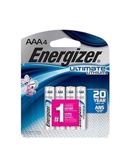 Energizer AAA Batteries (4 Pack)