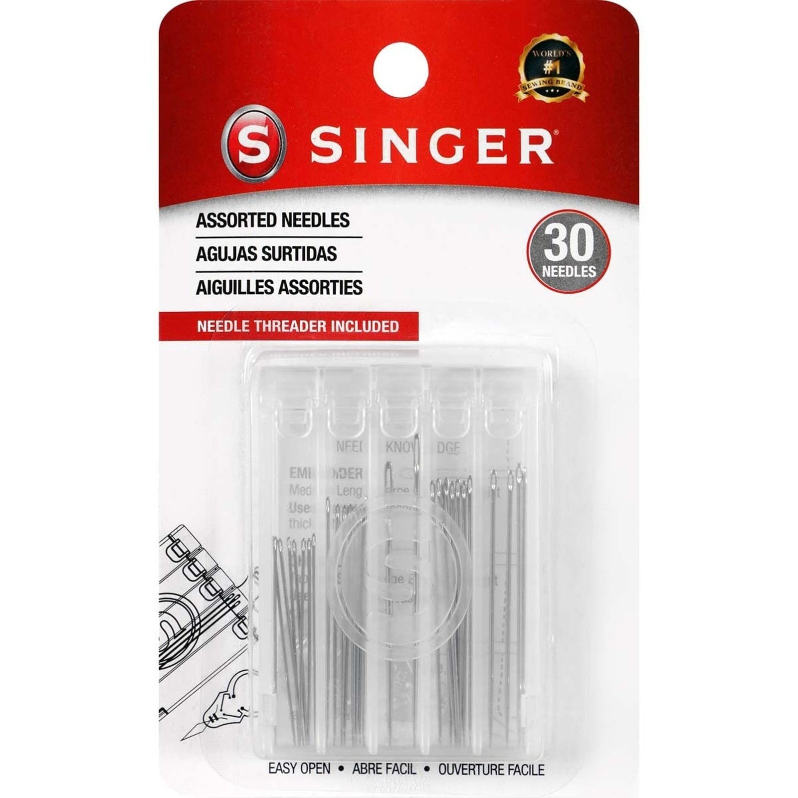 Singer Hand Needles (30 Count)