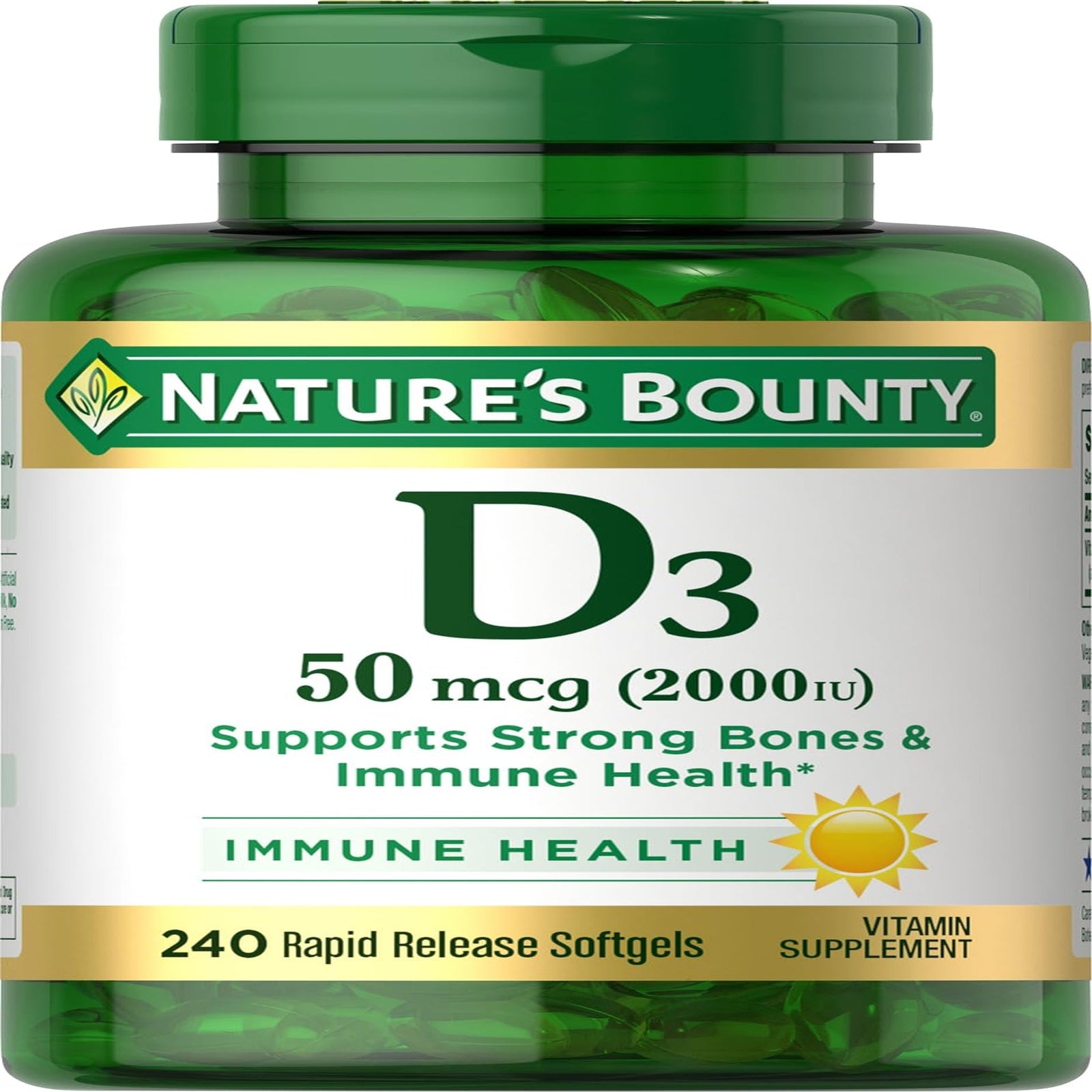 Nature's Bounty Vitamin D3 (240 Count)