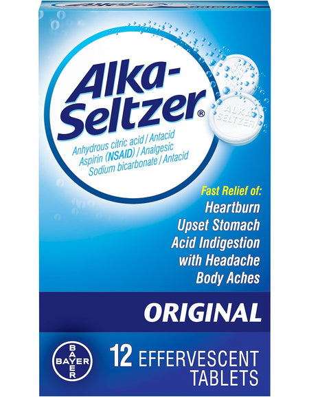 Alka-Seltzer Tablets (12 Count)