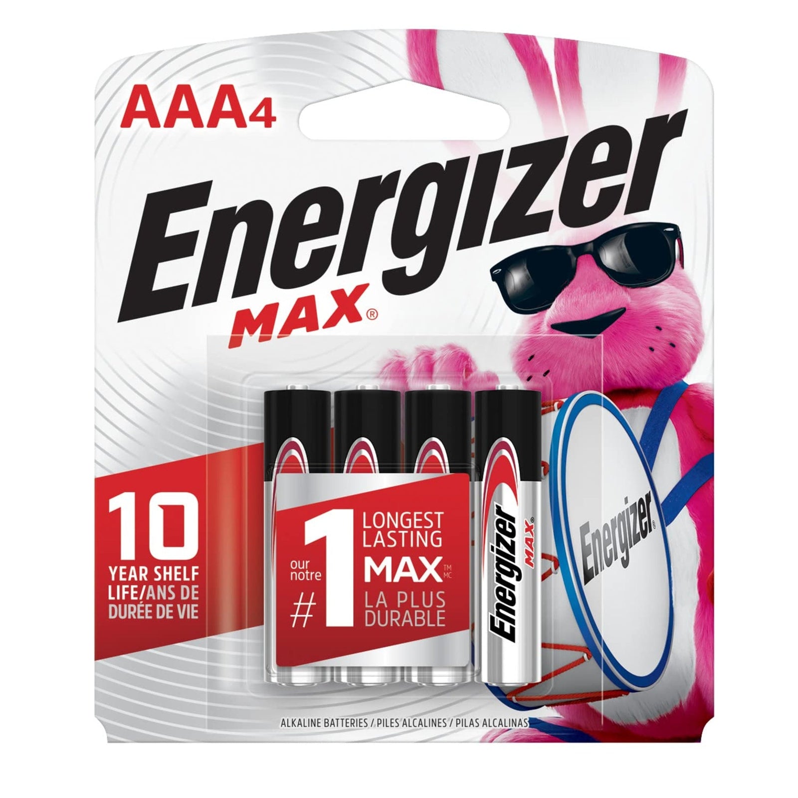 Energizer AAA Batteries (4 Count)