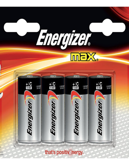 Energizer C Batteries (4 Count)