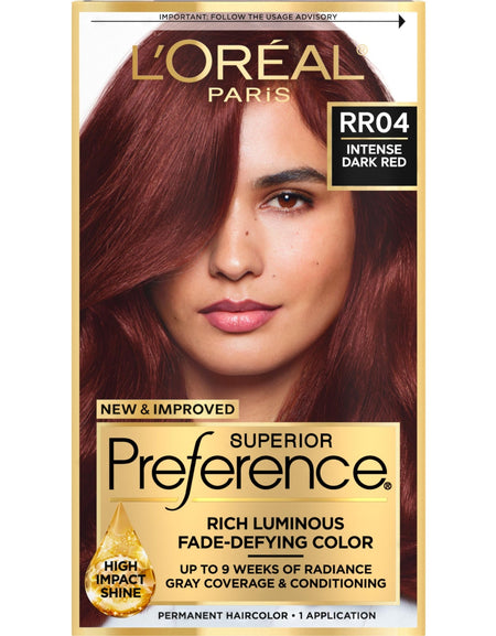 L'Oreal Hair Color (Intense Dark Red)