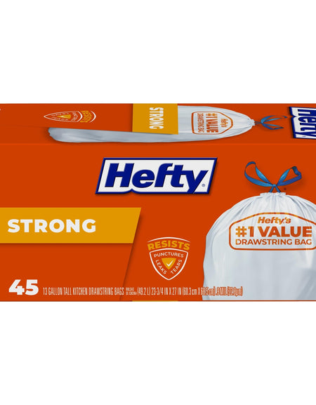 Hefty Trash Bags (45 Count)