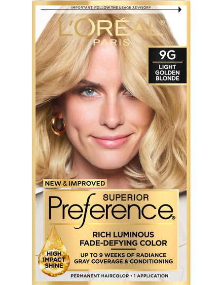 L'Oreal Hair Color (Light Golden Blonde)
