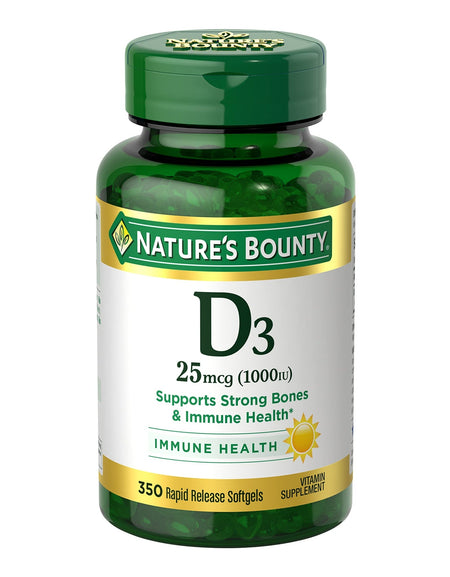 Nature's Bounty Vitamin D3 (350 Count)