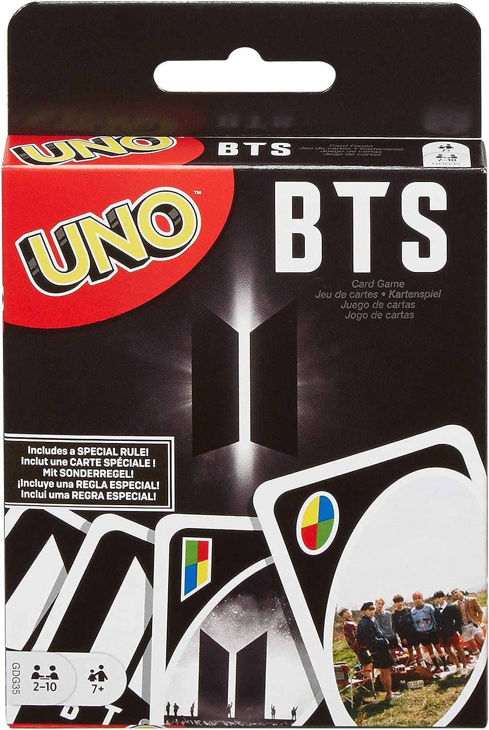 Giant UNO BTS Card Game - with 108 Cards Based on BTS Global Superstars