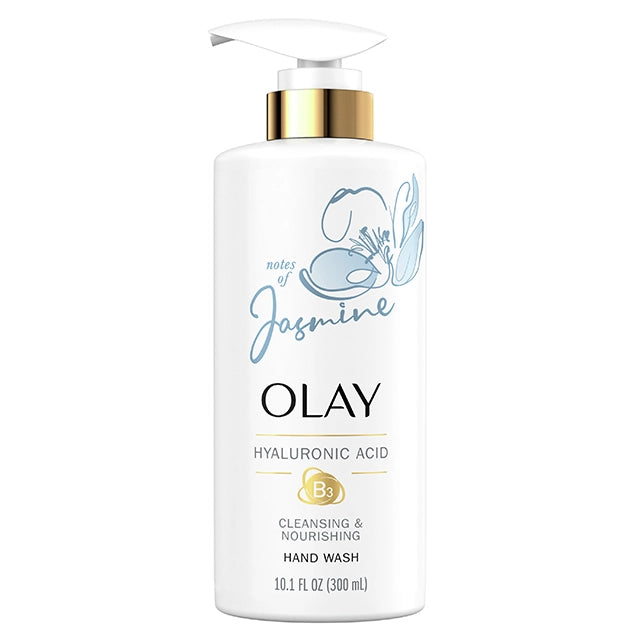 Olay Cleansing & Nourishing Hand Wash with Vitamin B3 + Hyaluronic Acid, 10.1 fl oz