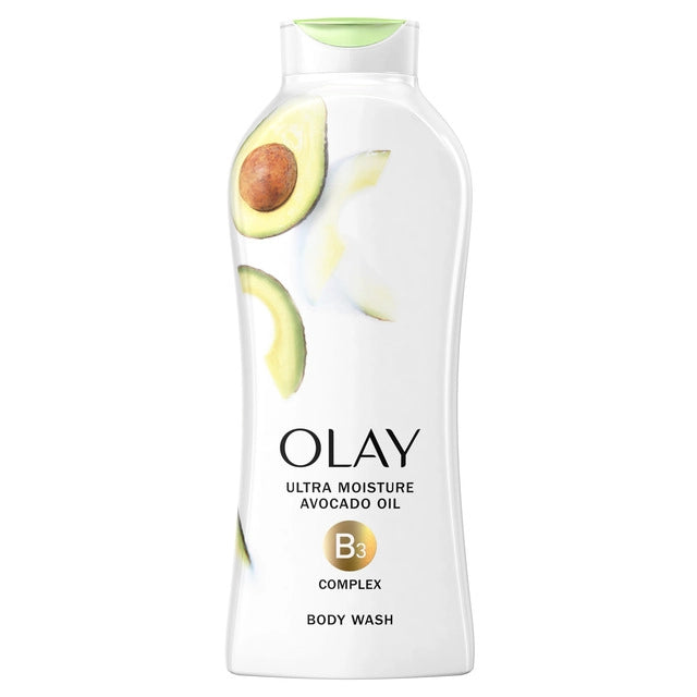 Olay Ultra Moisture Body Wash, Avocado Oil, 22 Fl Oz