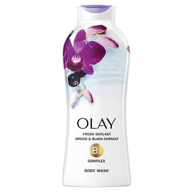 Olay Soothing Orchid 7 Black Currant Body wash, 22 Fl Oz
