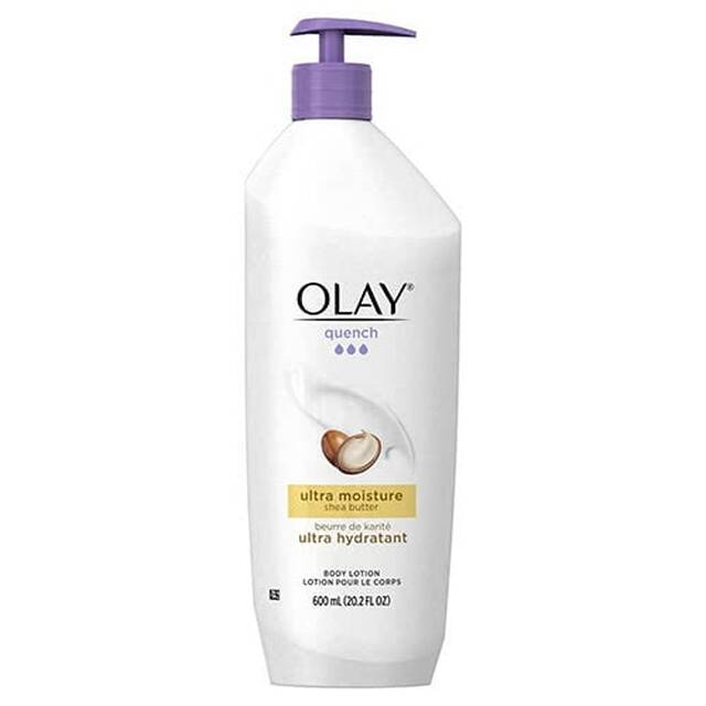 Olay Quench Body Lotion Ultra Moisture with Shea Butter and Vitamins E and B3, 20.2 fl. oz