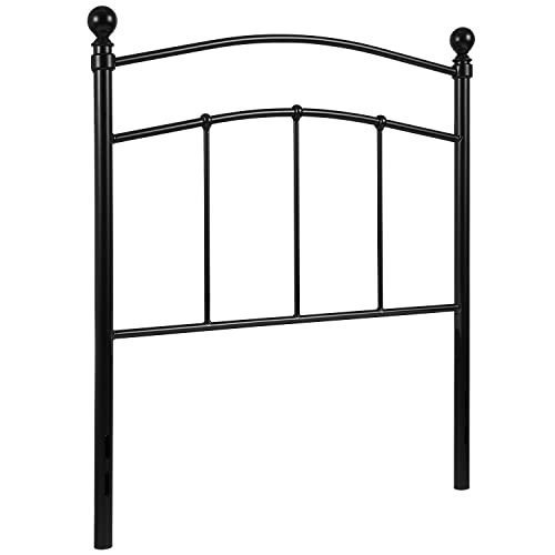 Flash Furniture Woodstock Decorative Black Metal Twin Size Headboard