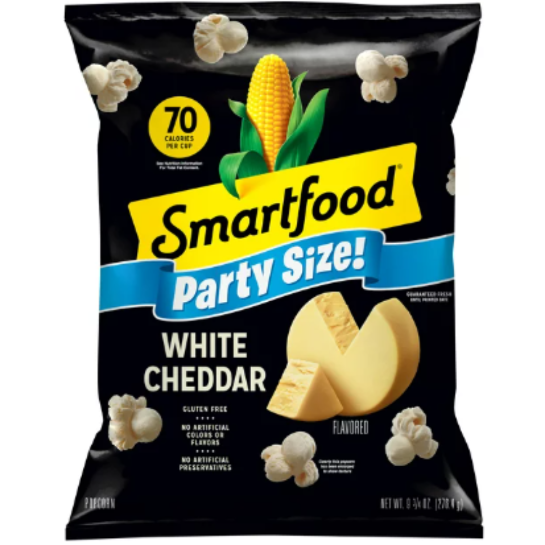 Smartfood Popcorn, White Cheddar, 9.75 Ounce