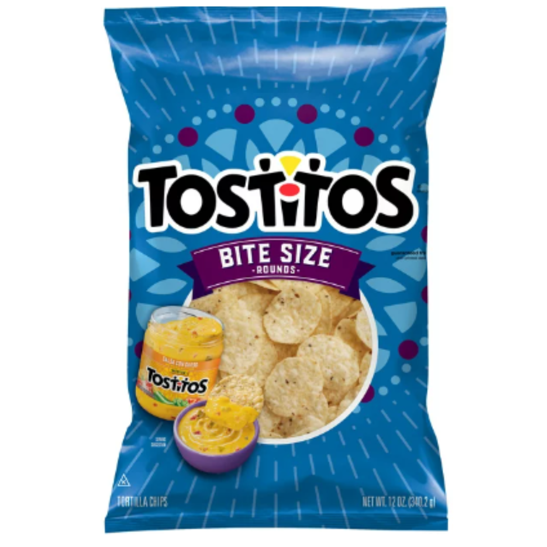 Tostitos Bite Size Tortilla Round Chips, 12 Ounce