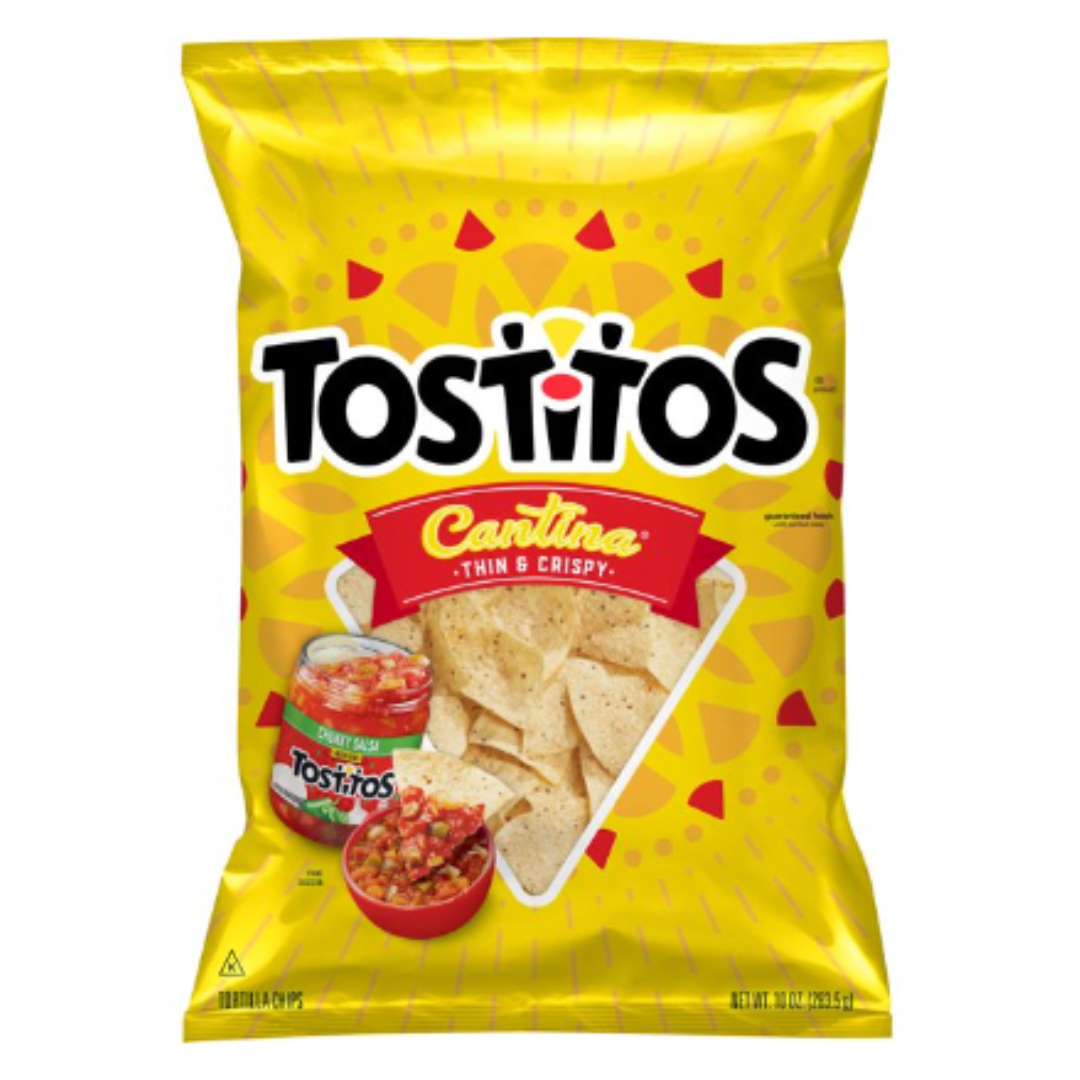 Tostitos Cantina Tortilla Chips Thin & Crisps 10 Ounce