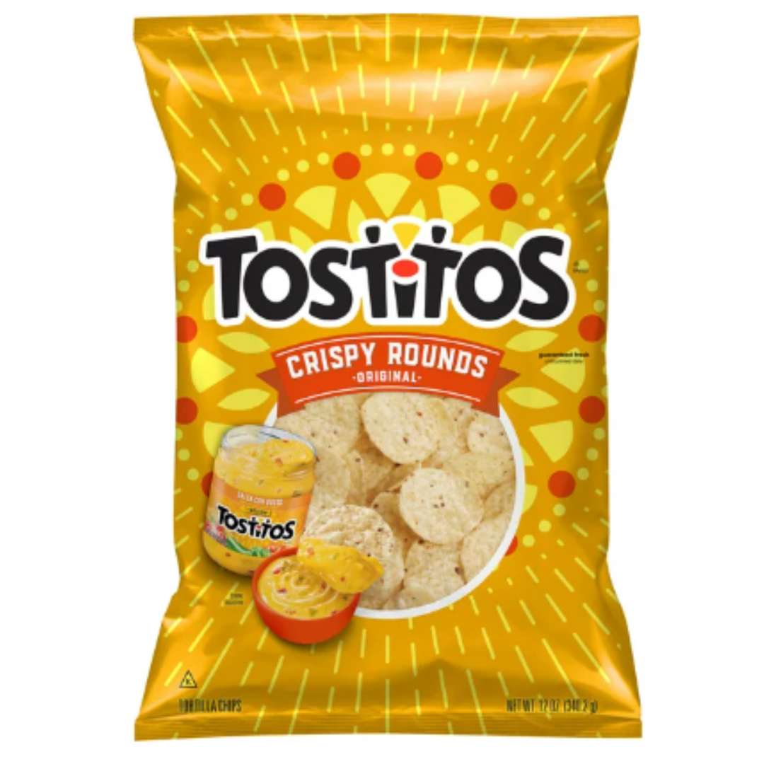 Tostitos Tortilla Chips Crispy Rounds 12 Ounce