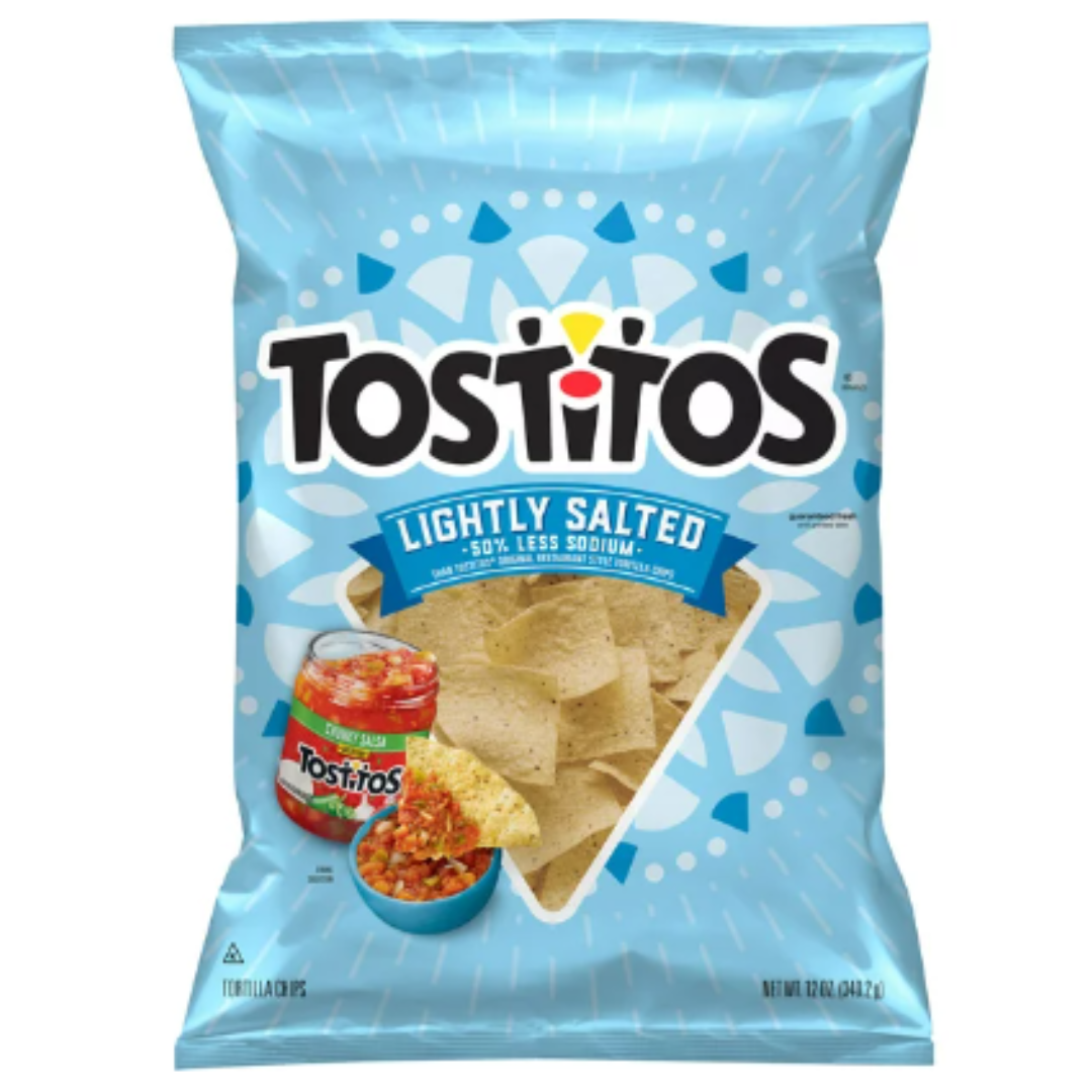 Tostitos Tortilla Chips Lightly Salted 12 Ounce