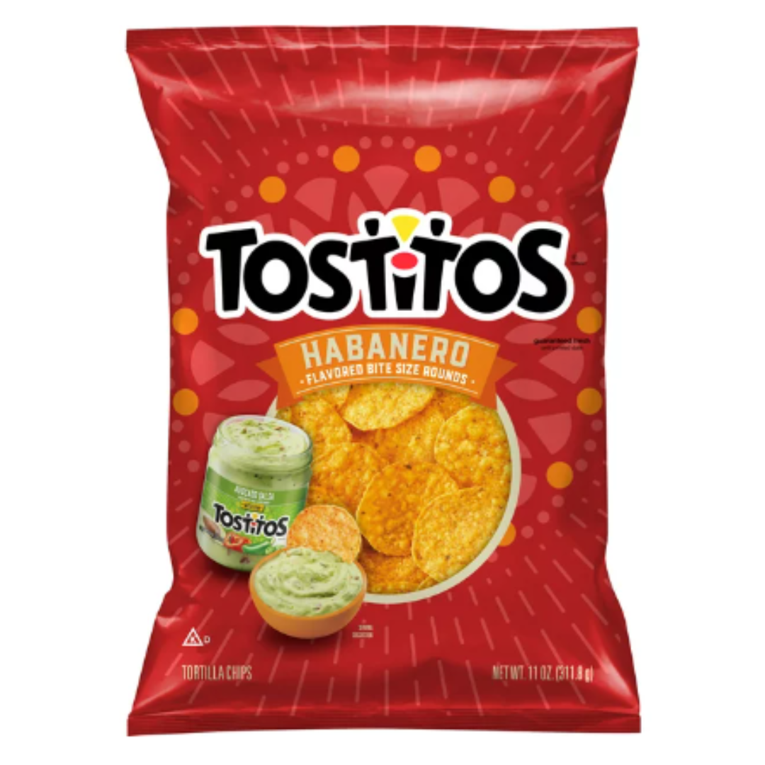 Tostitos Habanero Flavored Tortilla Chips, 11 Ounce