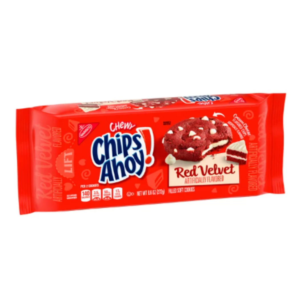 CHIPS AHOY! Chewy Red Velvet Cookies, 9.6 Ounce