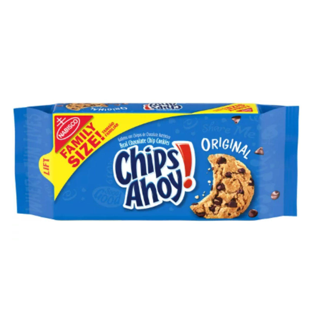 CHIPS AHOY! Original Chocolate Chip Cookies, Family Size, 18.2 Ounce