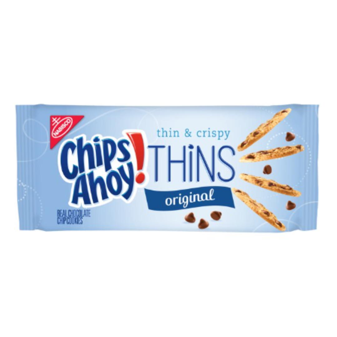 CHIPS AHOY! Thins Original Chocolate Chip Cookies, 7 Ounce