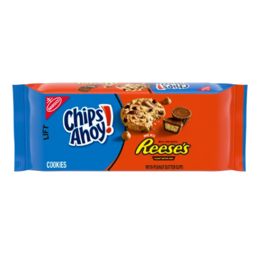 CHIPS AHOY! Reese’s Peanut Butter Cup Chocolate Chip Cookies, 9.5 Ounce