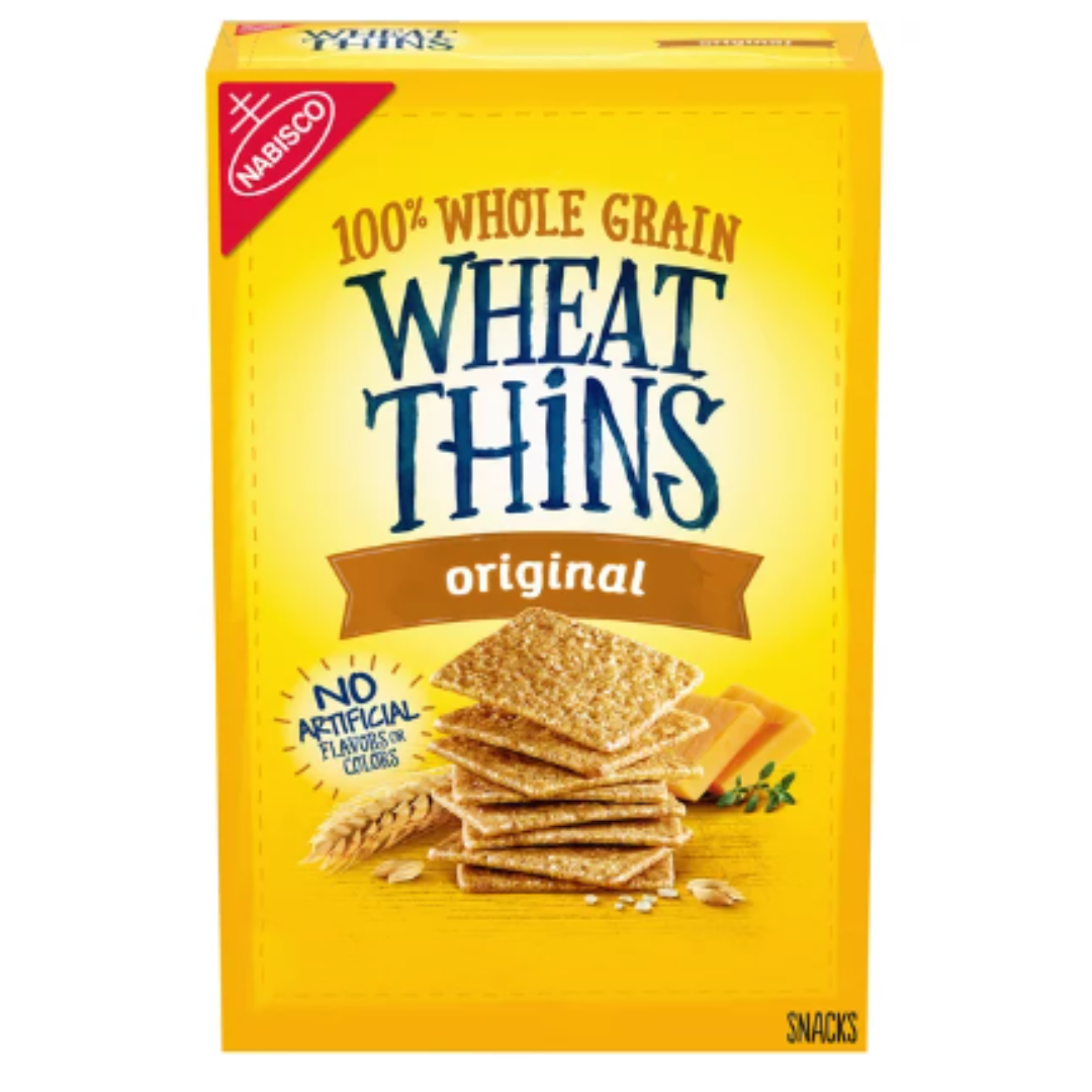 Wheat Thins Original Whole Grain Wheat Crackers, 8.5 Ounce