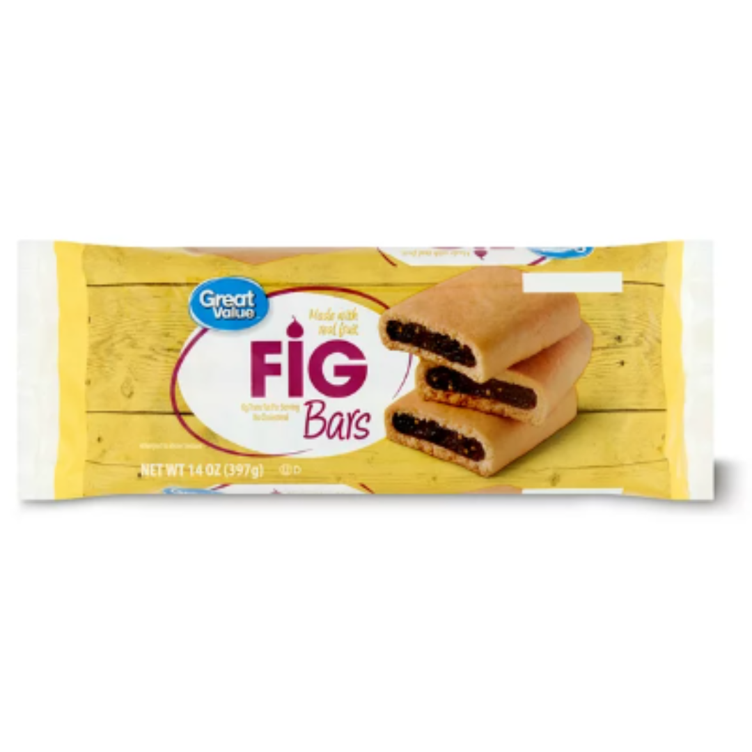 Great Value Fig Bars, 14 Ounce