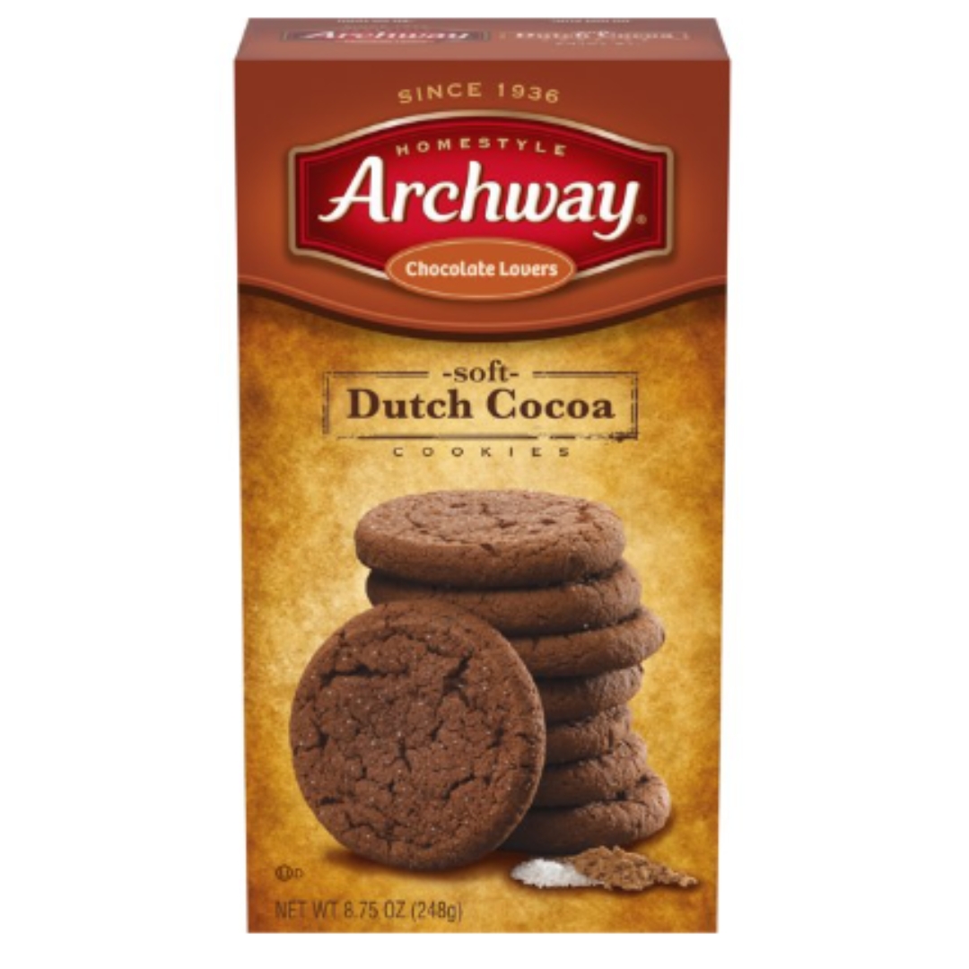 Archway Cookies, Soft Dutch Cocoa, 8.75 Ounce