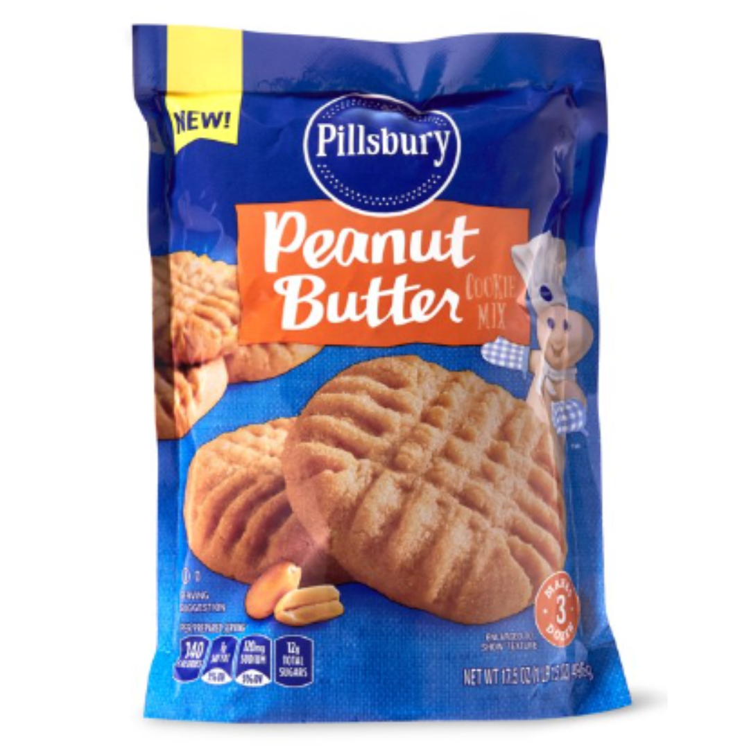 Pillsbury Baking Pillsbury 17.5 Ounce Peanut Butter Cookie