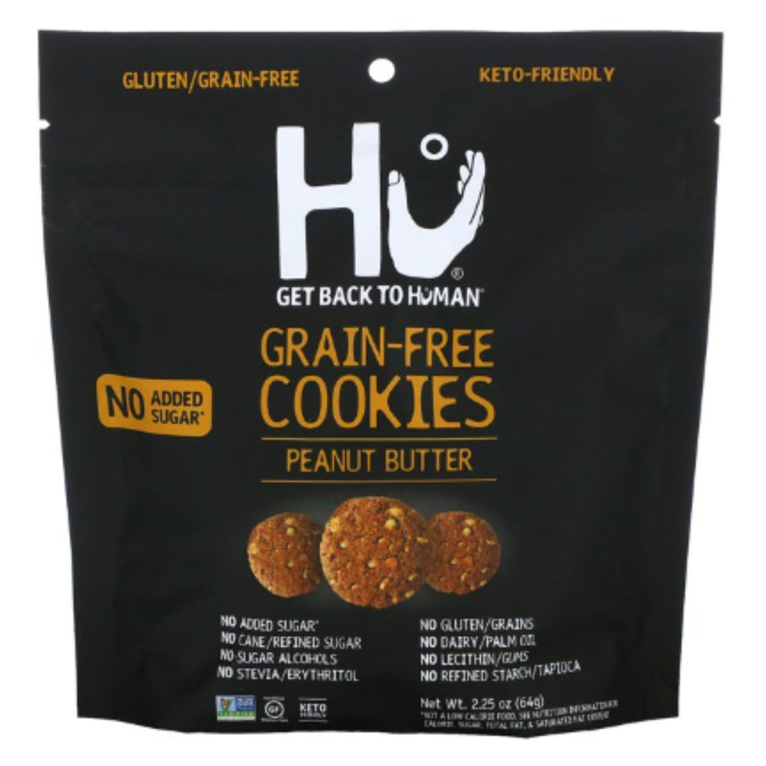 Hu Crispy Mini Peanut Butter Cookies, 2.25 Ounce