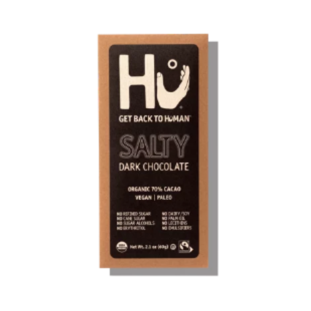 Hu Salty Dark Chocolate, 2.1 Ounce