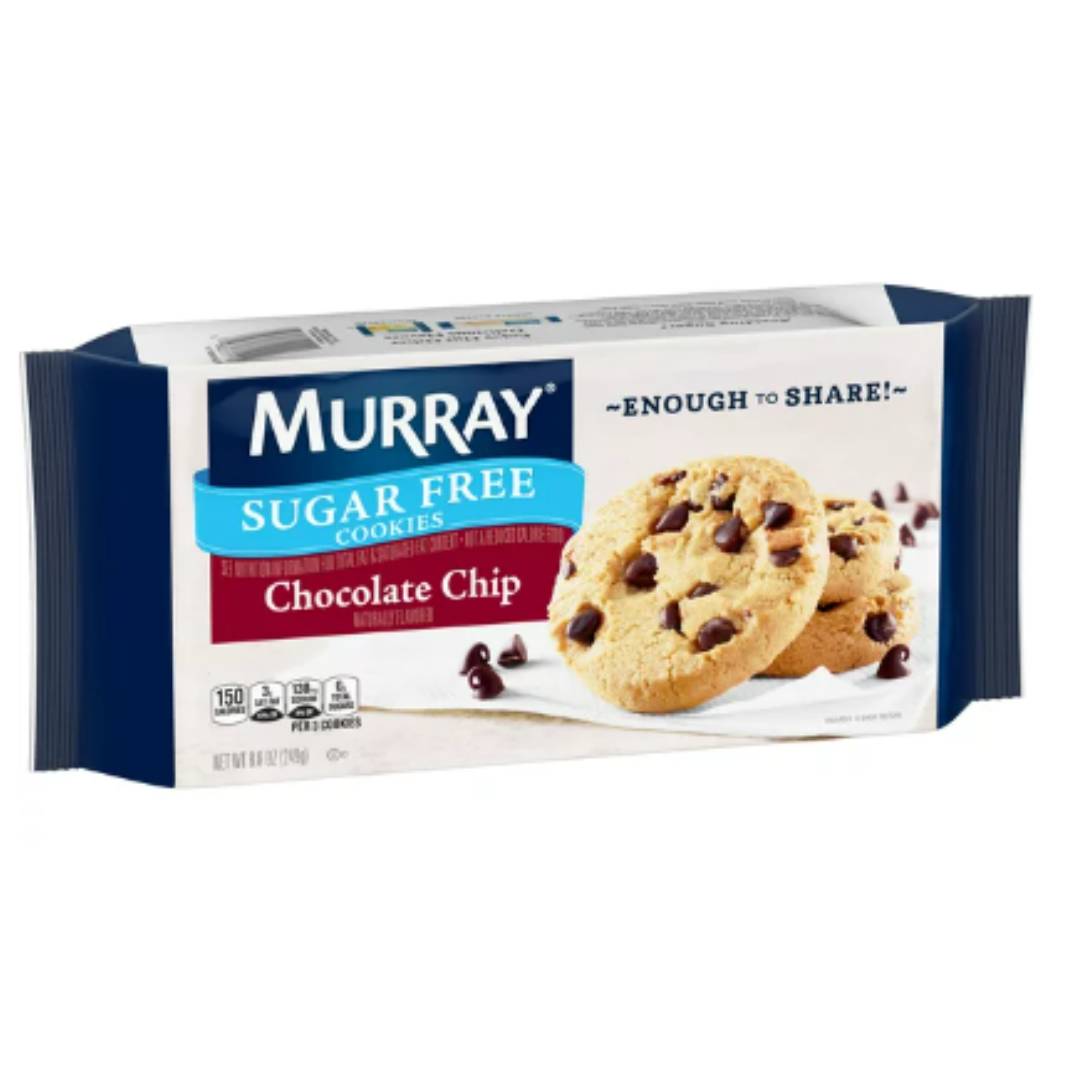 Murray Sugar Free Chocolate Chip Cookies 8.8 Ounce