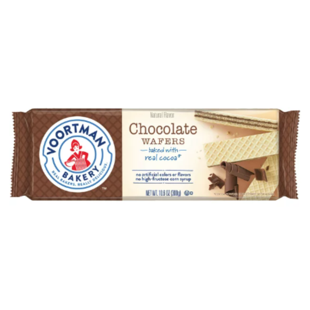 VOORTMAN Bakery Chocolate Wafers 10.6 Ounce