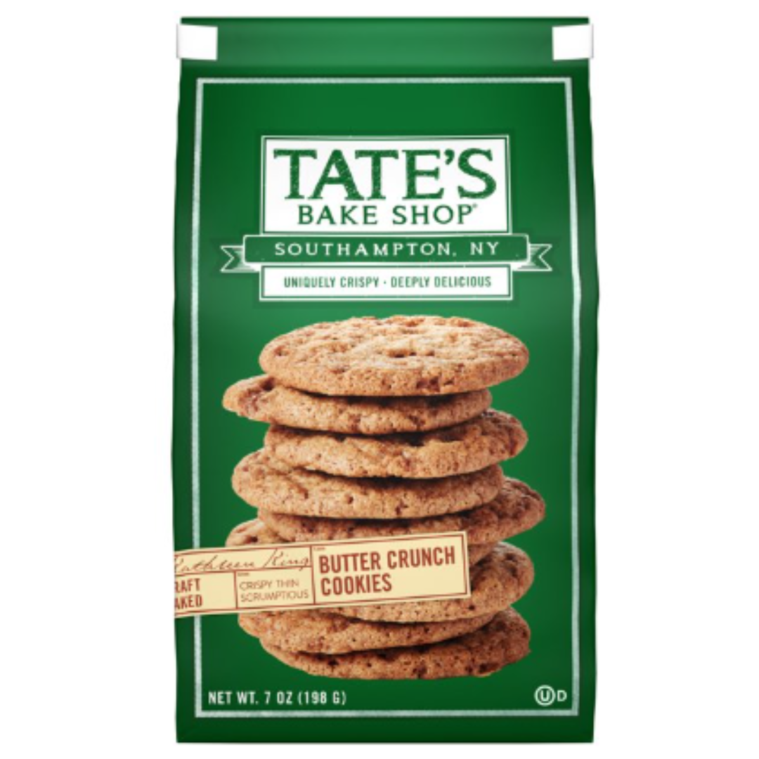Tate's Bake Shop Tate's Butter Crunch, 7 Ounce
