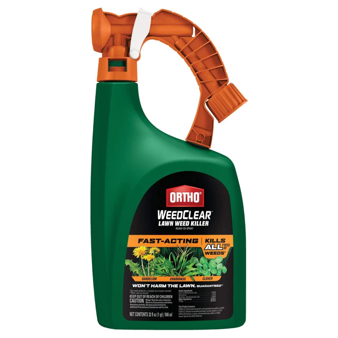 Ortho WeedClear Lawn Weed Killer Ready to Spray: For Northern Lawns, 32 Ounce