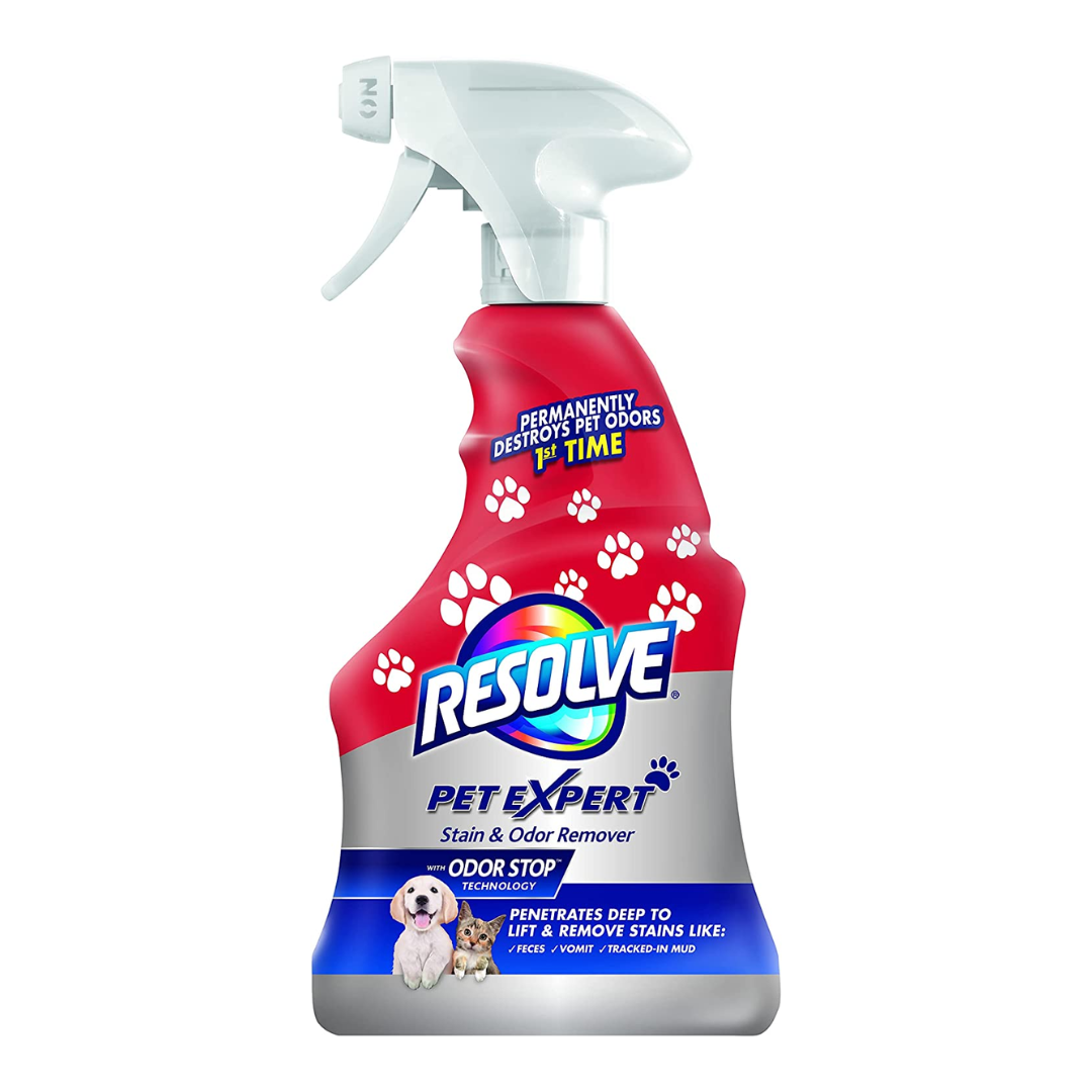 Resolve Pet Expert Carpet & Upholstery Cleaner, Removes Stains and Odors, 22 Ounce