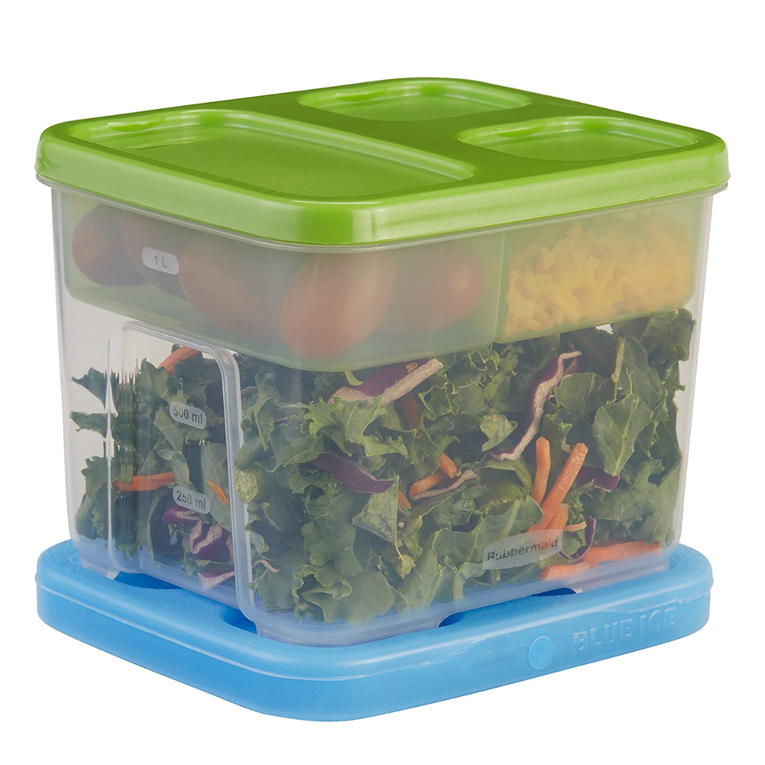 Rubbermaid Green LunchBlox Salad Kit