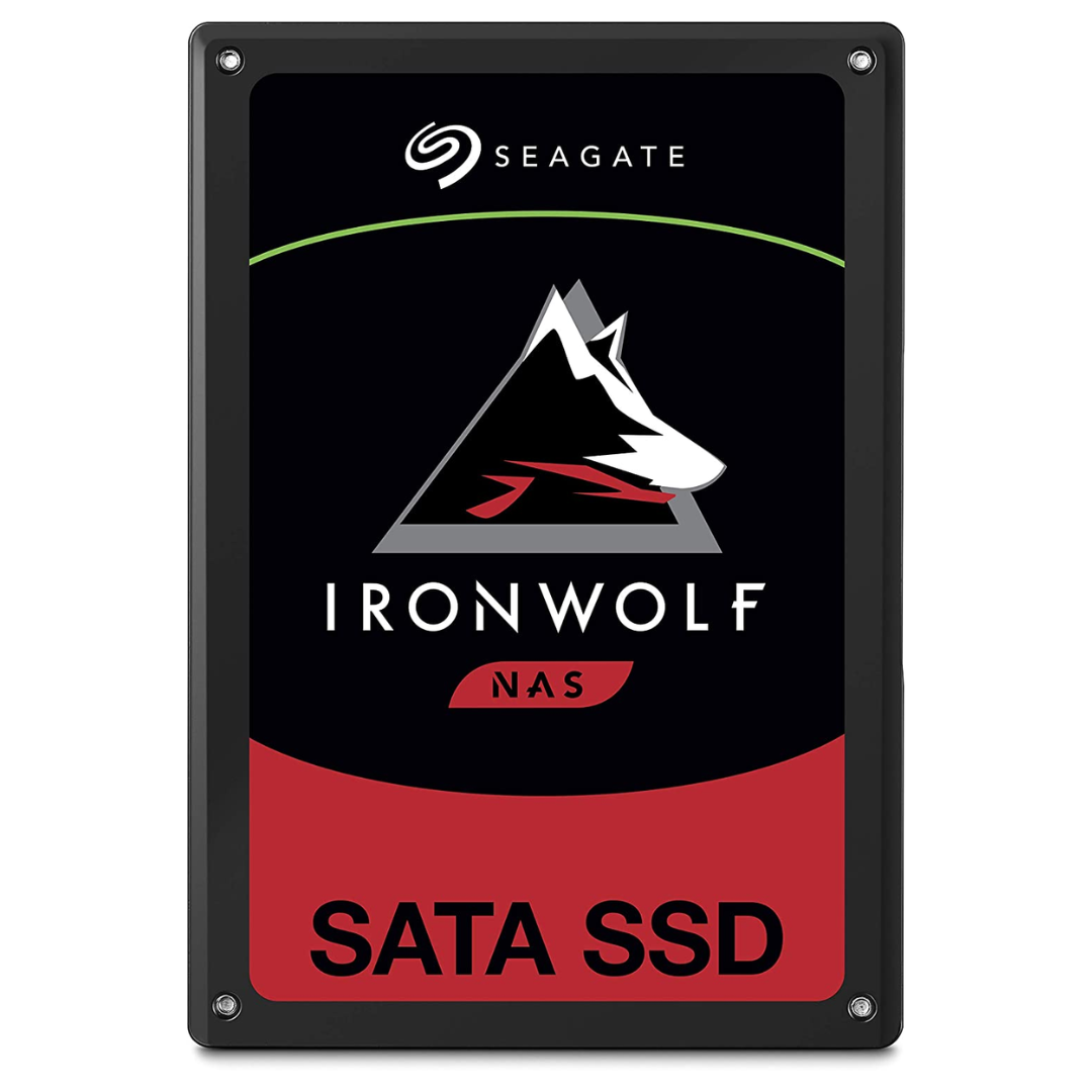 Seagate IronWolf 110 3.84TB NAS SSD Internal Solid State Drive, 2 Year Data Recovery ZA3840NM10011