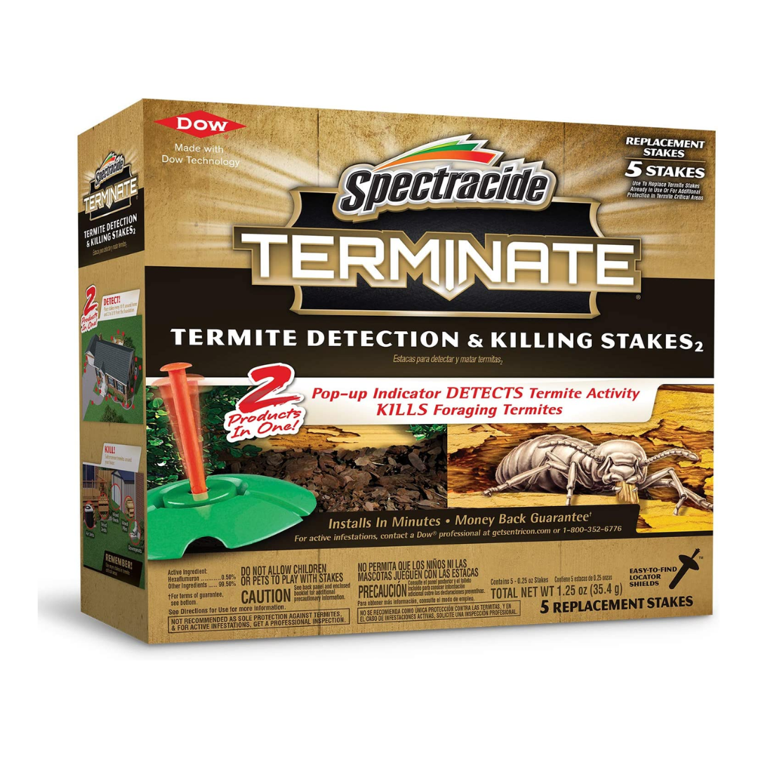 Spectracide Terminate Termite Killer - 5 Refill Stakes