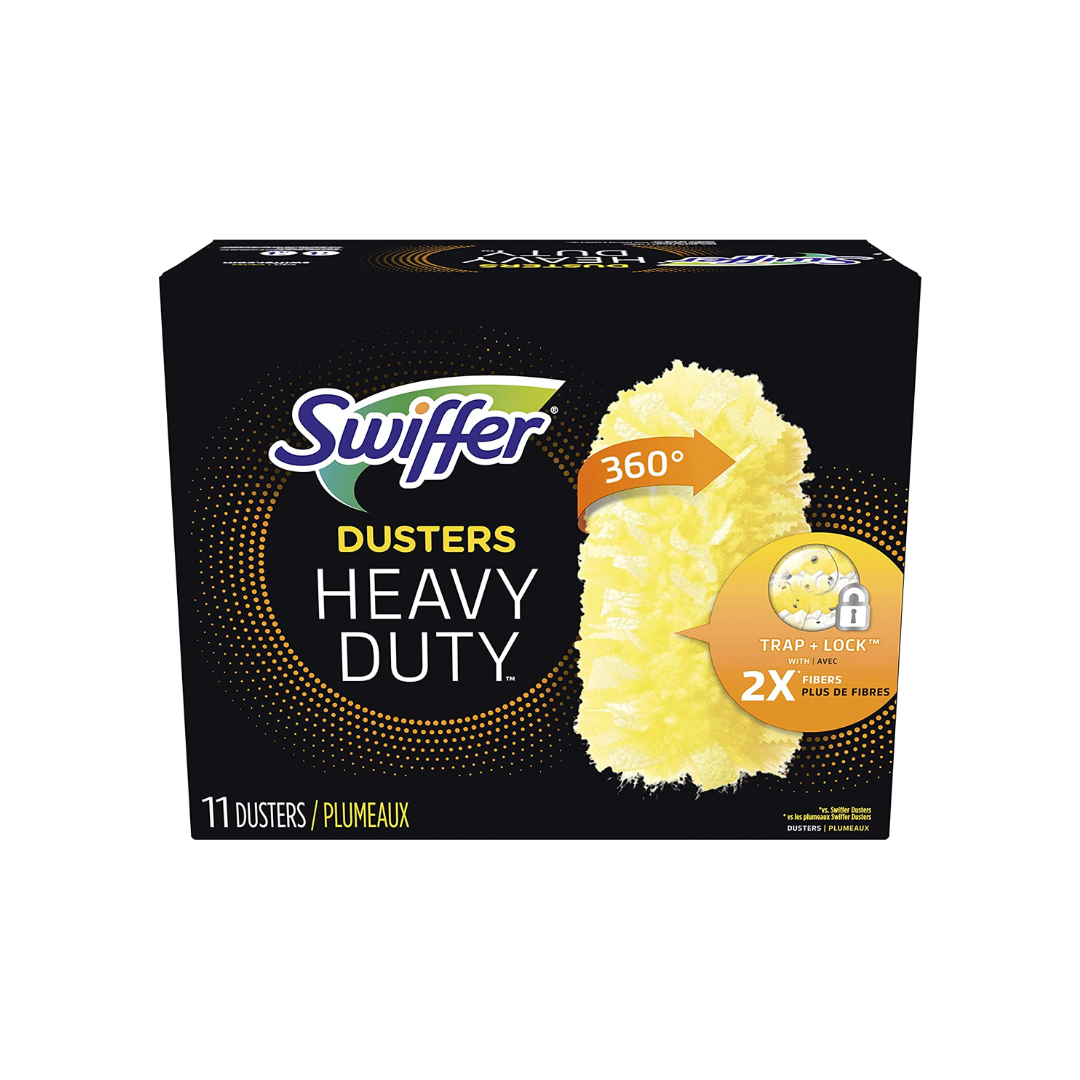 Swiffer 360 Heavy Duty Duster, Feather Duster Alternative, 11 Count - Pack of 1