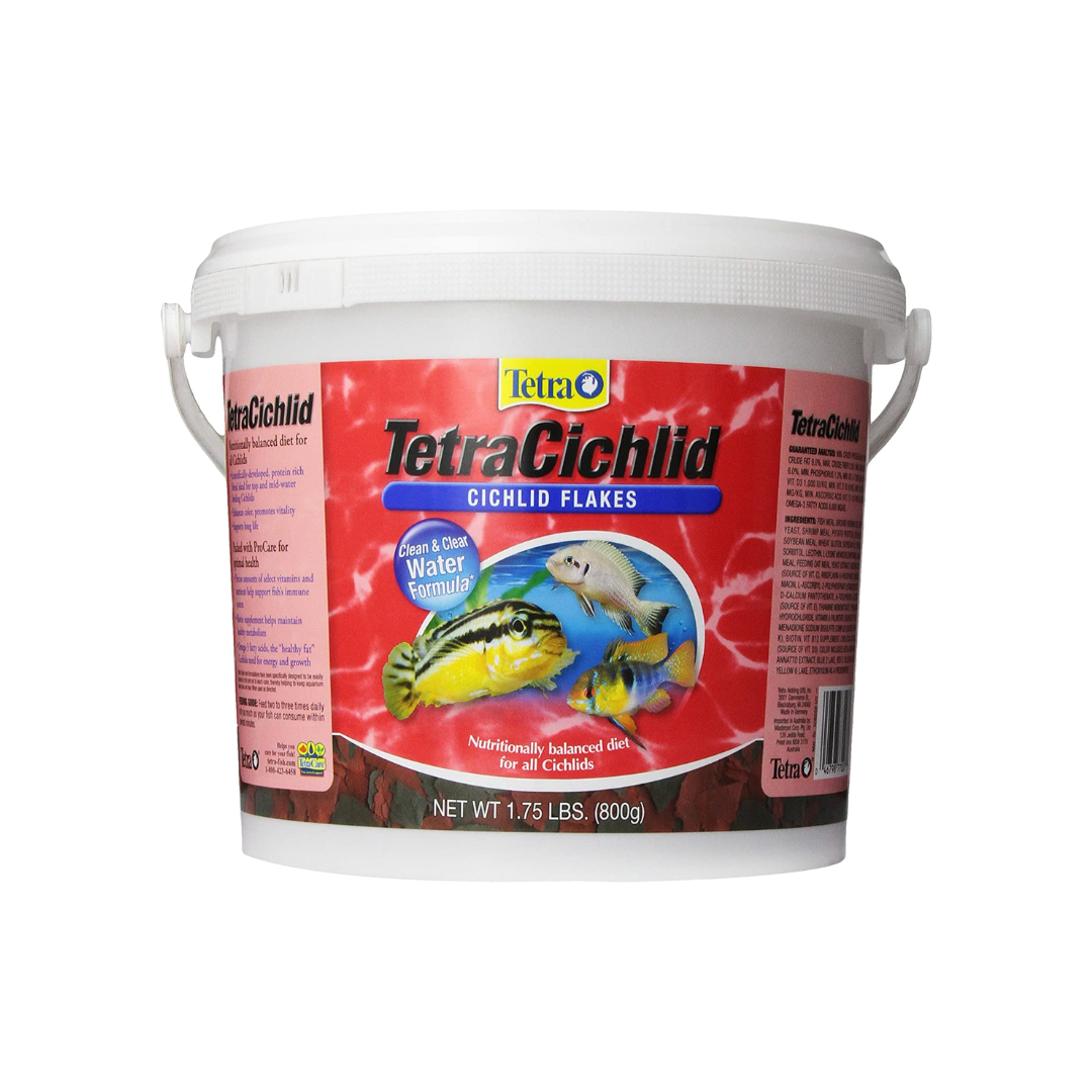 Tetra TetraCichlid Balanced Diet Flakes Food 1.75 Pound - Pack of 1