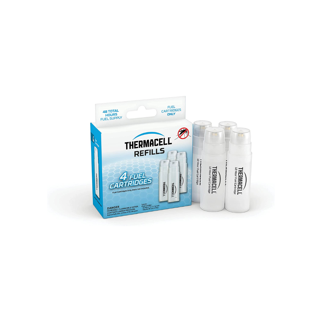 Thermacell Mosquito Repellent Refills; Compatible with Any Fuel-Powered Thermacell Repeller, 4 Fuel Catridge