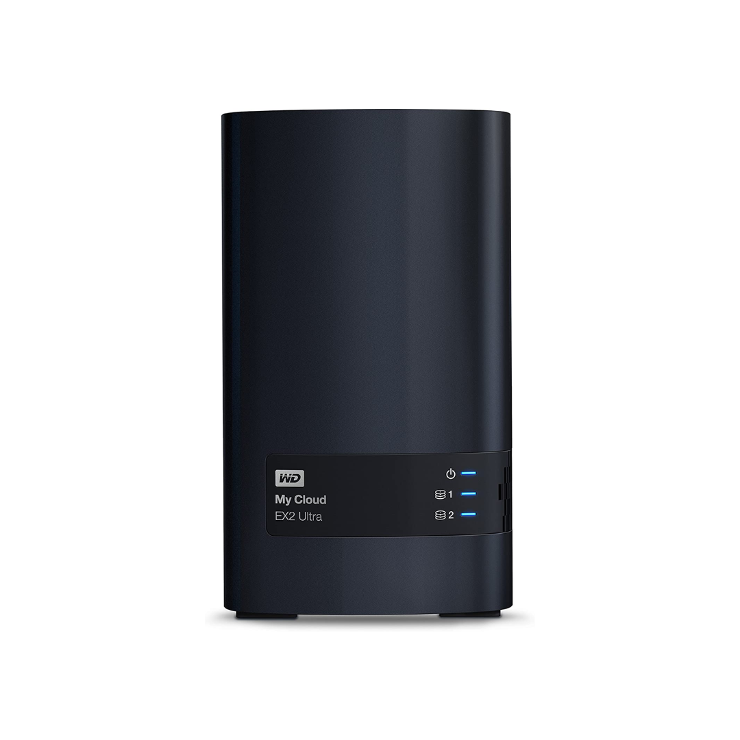 Western Digital WDBVBZ0040JCH-NESN 4TB My Cloud EX2 Ultra Network Attached Storage